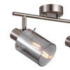 Regulowana lampa sufitowa Sardo SPL-5581-2-SC-SG Italux szary srebrny