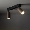 Podwójna regulowana lampa sufitowa Tune 16147 tubki na podsufitce brązowy