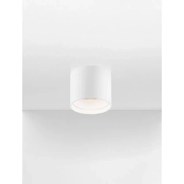 Metalowa lampa sufitowa CENVARO LE45516 LED 16W 3000K tuba biała