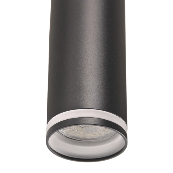 Wisząca lampa do systemu 1-fazowego Paris 321558 tuba metalowa czarna