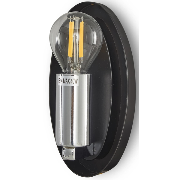 Kinkiet ścienny Mabell MOD306WL-01CH asymetria chrom