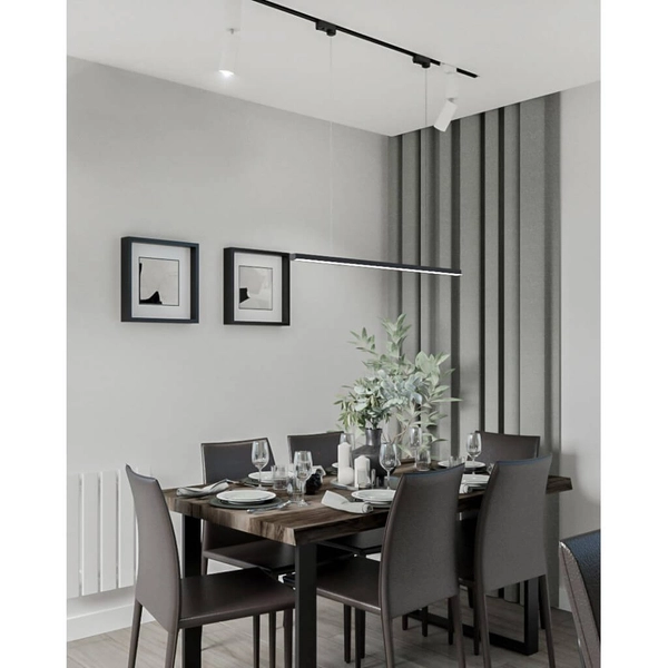 Reflektorowa LAMPA sufitowa SHIMA 7697 Shilo metalowa OPRAWA tuba do 3-fazowego systemu szynowego biała