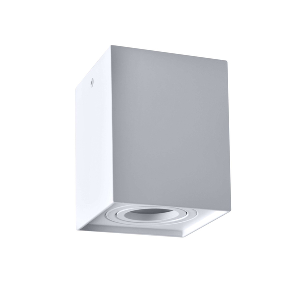 LAMPA sufitowa HADAR Q1 313119 Polux metalowa OPRAWA prostokątny downlight regulowany biały