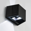 Elewacyjny kinkiet Wings EKO9098 Ekolight LED 2W 6000K solarny IP54 czarny