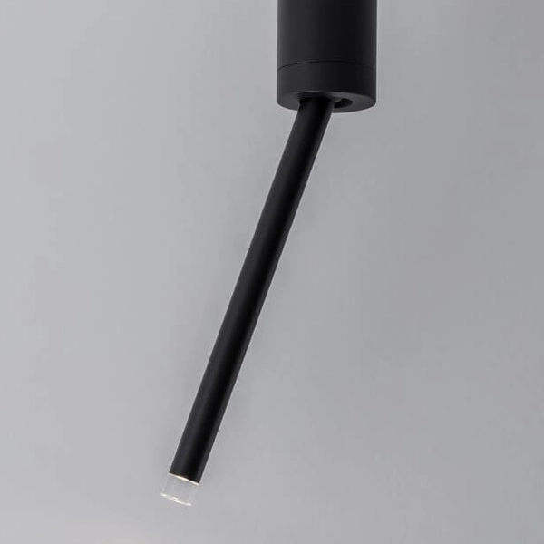 Regulowana lampa przysufitowa tuba ABAPO LE44695 LED 4W 3000K czarny