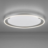 Ledowa lampa sufitowa Ritus 15392-95 Just Light do przedpokoju 28W 3000K aluminium