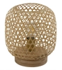 Stojąca lampa Mirena 15367T na komodę bambus beżowa