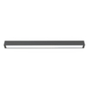 Grafitowa lampa sufitowa STRAIGHT CEILING 7553 natynkowy plafon