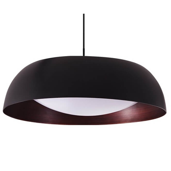 Wisząca lampa sypialniana Lenox AZ3148 Azzardo LED 32W 3000K czarna