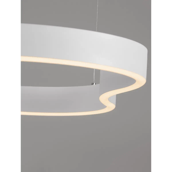 Asymetryczna lampa wisząca VELBANO LE45416 LED 61W 3000K biały