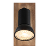 Lampa ścienna Drew 57998-1W reflektorek drewniany czarny