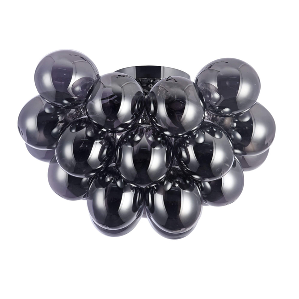 LAMPA sufitowa BALBO MOD112CL-08N Maytoni szklana OPRAWA bąbelki bubbles przydymione