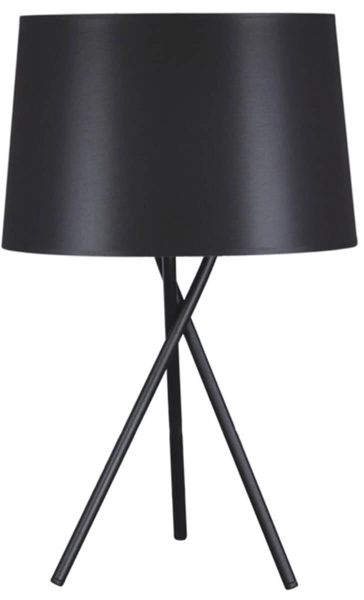 Lampa stojąca Remi K-4352 trójnóg na szafkę nocną czarny