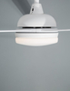 Lampowentylator na sufit FLOW LE42549 Luces Exclusivas LED 18W 3000K biały