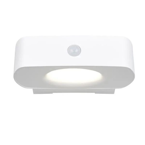 Ścienna lampa solarna z czujnikiem ruchu BILBAO R23336201 LED 7W 4000K IP44 biały