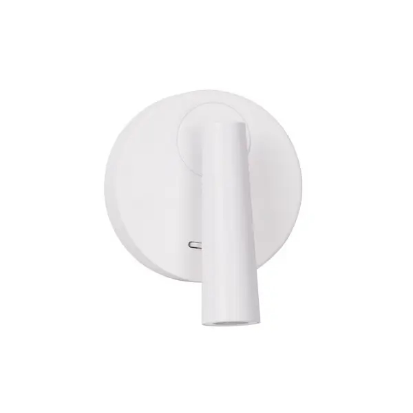Regulowany kinkiet ścienny do salonu LAVONTO LE45528 LED 3W 3000K biały
