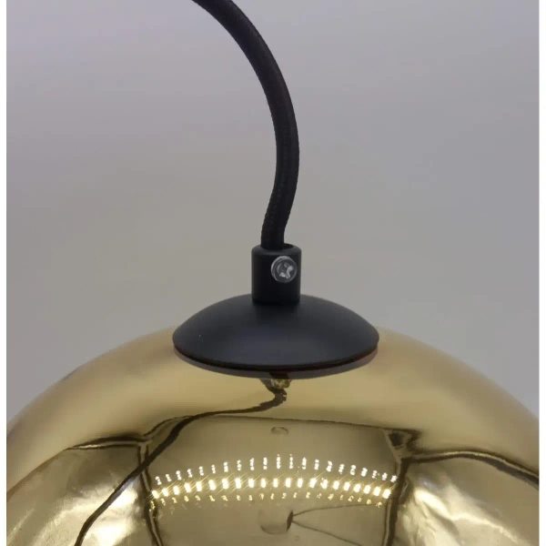 Lampa zwisowa kula Glow ST-9021- L GOLDL Step nad stół mirror złota