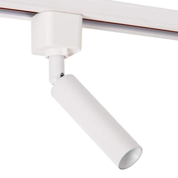 Jednofazowa lampa do systemu szyn Track 09961/01/31 do salonu tuba biała