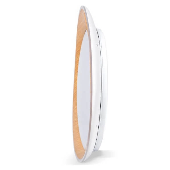 Plafon salonowy Piano ABR-POASY-24W LED 24W zmienna barwa drewniany biały