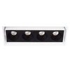 Lampa wpustowa z zasilaczem i modułem LED Modular H180.08 + HM180 4L + HT180 12W ON/OFF Maxlight LED 12W 3000K czarna biała