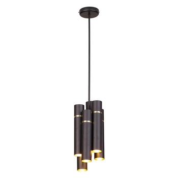 Zawieszana lampa Lynx MZ5004 Milagro sopelki mosiądz czarny złoty