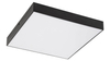 Plafoniera LAMPA łazienkowa TARTU 7900 Rabalux kwadratowa OPRAWA plafon LED 24W 2800K - 6000K sufitowy metalowy IP44 czarny