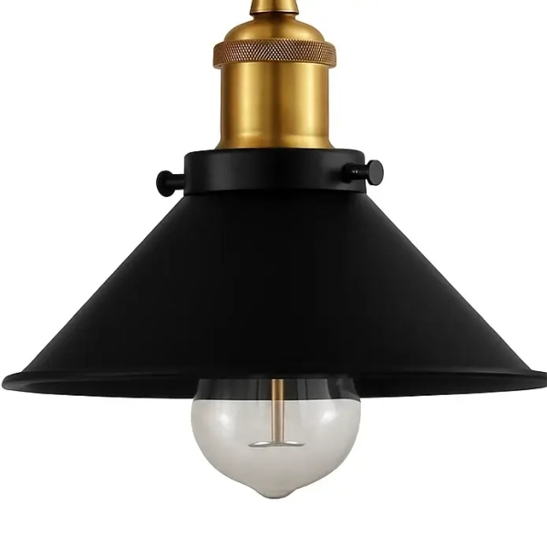 Industrialna ścienna lampa VICTORIA CGVICTORIANLOFTWALL czarny