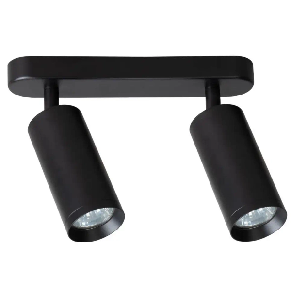 Podwójna sufitowa lampa MICA SPOT ML1144 do kuchni tubka czarny