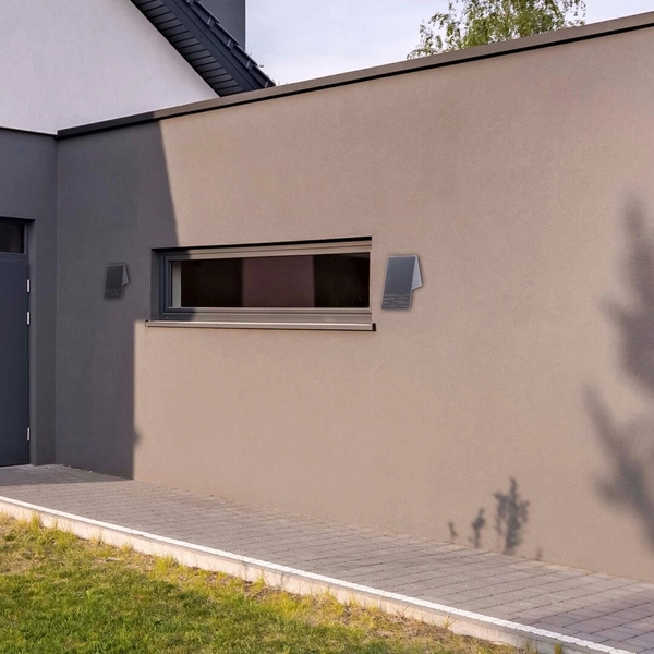 Lampa elewacyjna do ogrodu Line ML099 Milagro LED 10W 4000K IP44 czarny