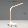 Lampka stołowa do biura Norris 545210131 LED 7W 3000K dotykowa drewno biała