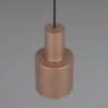 Lampa wisząca ELIOR DL165319400 Trio z regulacją walec brązowy