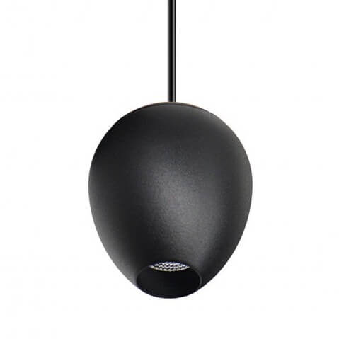 Lampa wisząca do salonu OVUM AZ3096 Azzardo LED 5W 3000K łezka czarny