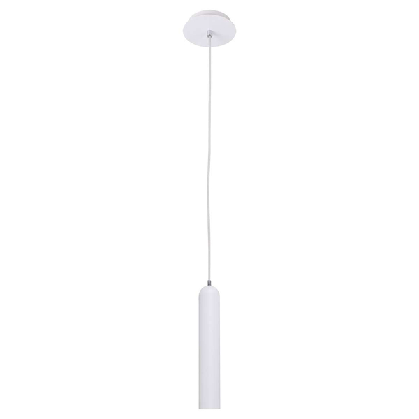 LAMPA wisząca ATHAN FH31141-BJ-WHT Italux tuba OPRAWA metalowy zwis biały