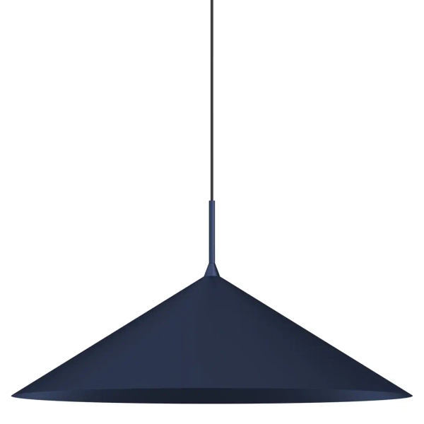 Regulowana wisząca lampa  CAPITAL MLP0950 stożek na korytarz niebieska
