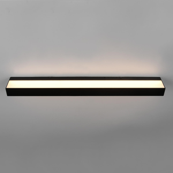 Ledowa lampa ścienna ROCCO 283916032 Trio 8W 3000K IP44 czarna
