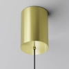 Salonowa lampa wisząca Plato P076PL-L12W3K-BS LED 12W 3000K mosiądz