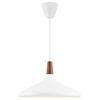Skandynawska lampa wisząca Nori 2120823001 nad wyspę brązowy biały