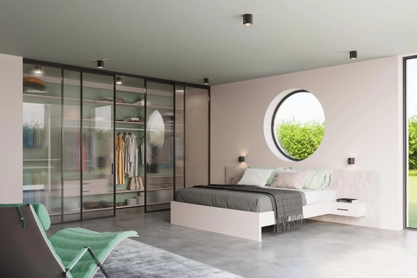 Kinkiet LAMPA ścienna SL.0353 tuba OPRAWA tuba czarna