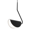 Lampa wisząca ruchoma Mollis MOD126PL-01B minimalizm czarna