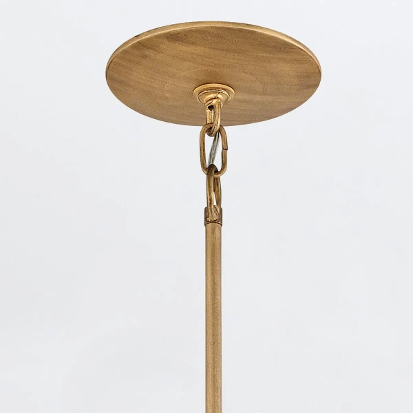 Wiszący żyrandol nad stół Flora QN-FLORA3-GD do jadalni kwiaty złote