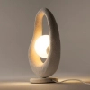 Nocna lampa do sypialni Opus MOD380TL-01W kula biała