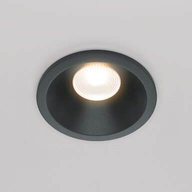 Podtynkowa lampa Zoom DL034-01-06W3K-B LED 6W 3000K IP65 balkonowa czarna