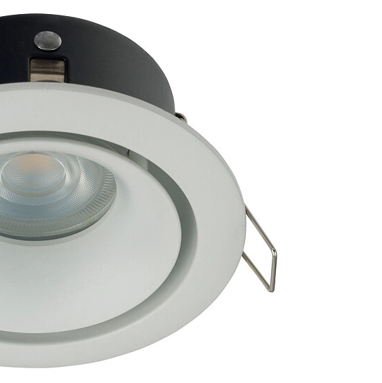 Punktowa lampa do zabudowy Foxtrot 8373 podtynkowe oczko białe