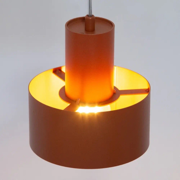 Wisząca lampa Rif S 41182 nad wyspę do jadalni ceglana