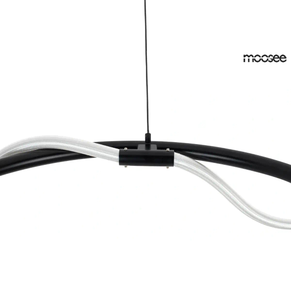 Wisząca oprawa SERPIENTE czarna biała MSE1501100395 1xLED 35W 3000K wąż LED