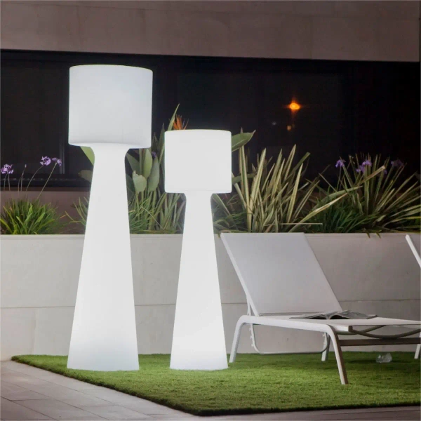 Podłogowa lampa ogrodowa GRACE 3101 LED 35W 2800-3000K IP65 biała