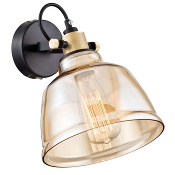 Industrialna LAMPA ścienna IRVING T163-01-R Maytoni loftowa OPRAWA regulowany kinkiet bursztynowy