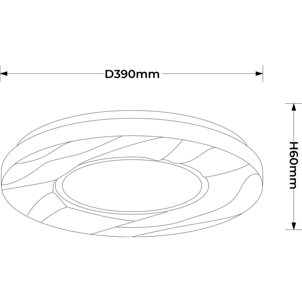 Sufitowy plafon do przedpokoju Tenaro LP-7312/1C-40 WH LED 23W 4000K biały