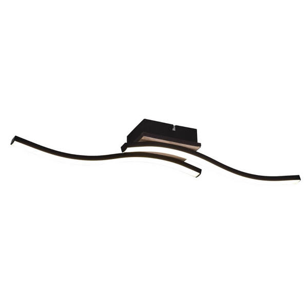 Lampa przysufitowa NORVE DL135-62472 LED 5W 3000K drewniany czarny
