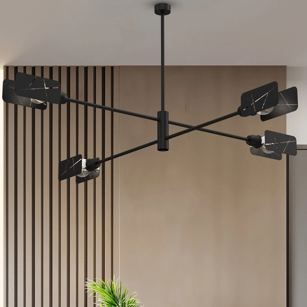 Sufitowa lampa Astra MLP8679 wisząca nowoczesna czarna